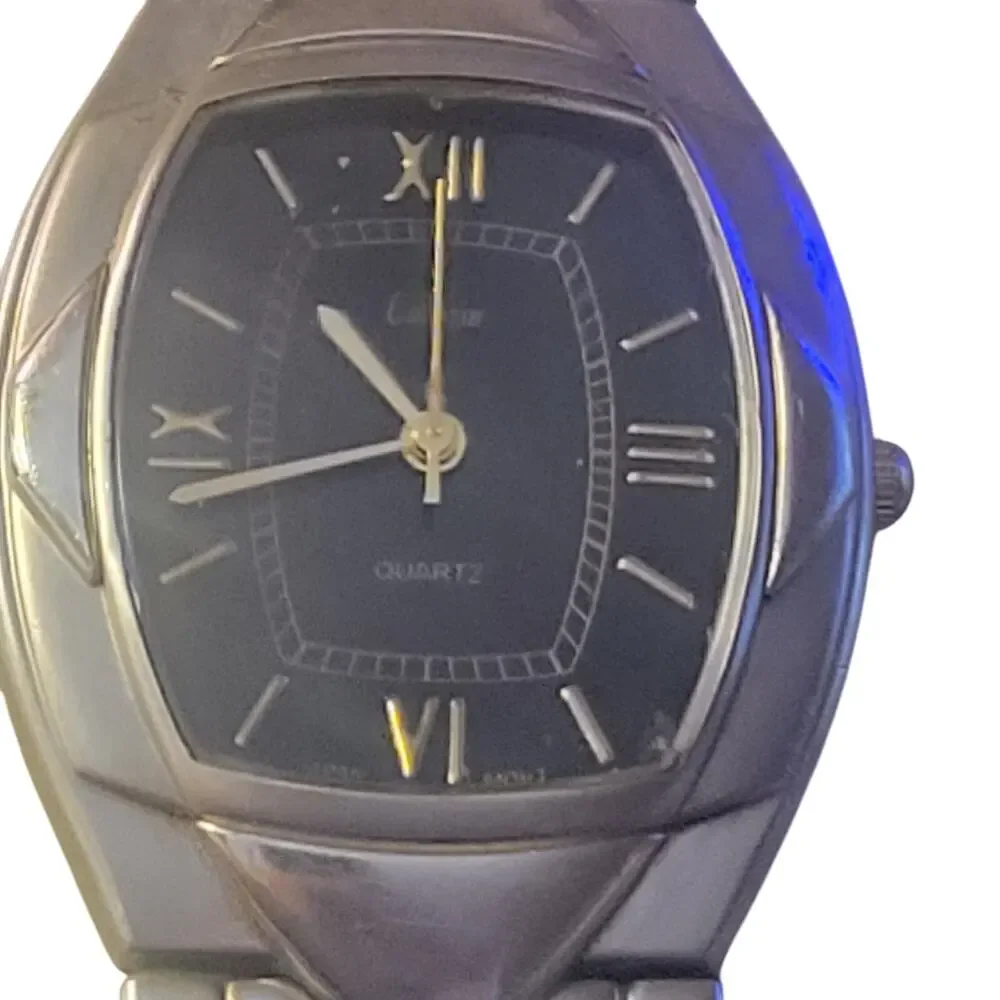 Collezio Ladies Watch Elegant Dressy Silver Band New Battery Stainless Steel‎